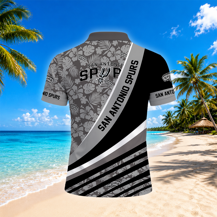 [HOT DEAL] NEW CUSTOMIZED NBA23 SAS SAN ANTONIO SPURS POLO SHIRT