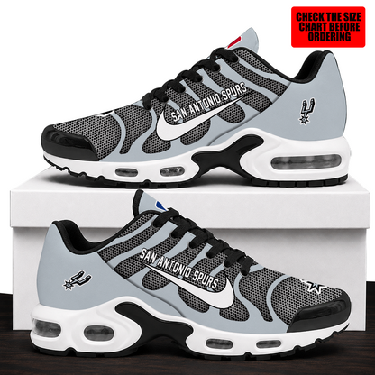 [HOT DEAL] NEW CUSTOMIZED NBA23 SAS SAN ANTONIO SPURS AIR MAX PLUS SNEAKERS