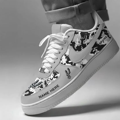 [HOT DEAL] NEW CUSTOMIZED NBA23 SAS SAN ANTONIO SPURS AF1 SHOES