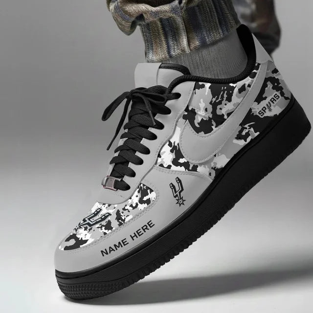 [HOT DEAL] NEW CUSTOMIZED NBA23 SAS SAN ANTONIO SPURS AF1 SHOES