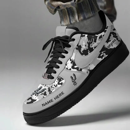 [HOT DEAL] NEW CUSTOMIZED NBA23 SAS SAN ANTONIO SPURS AF1 SHOES