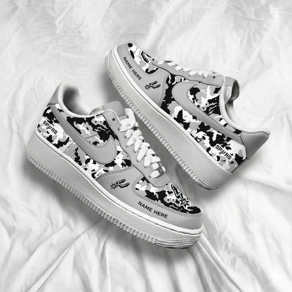 [HOT DEAL] NEW CUSTOMIZED NBA23 SAS SAN ANTONIO SPURS AF1 SHOES