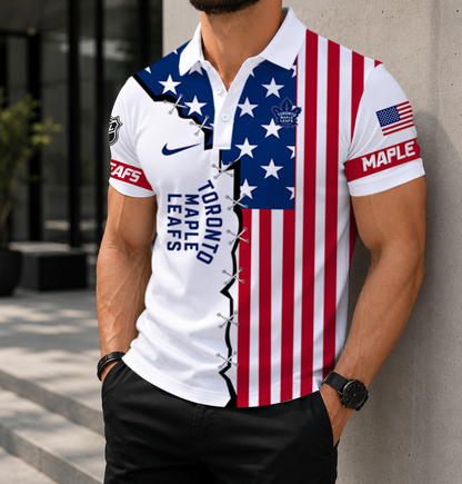 LIMITED EDITION - NEW CUSTOMIZED NHL23 TML TORONTO MAPLE LEAFS POLO SHIRT, ZIP POLO SHIRT & T-SHIRTS