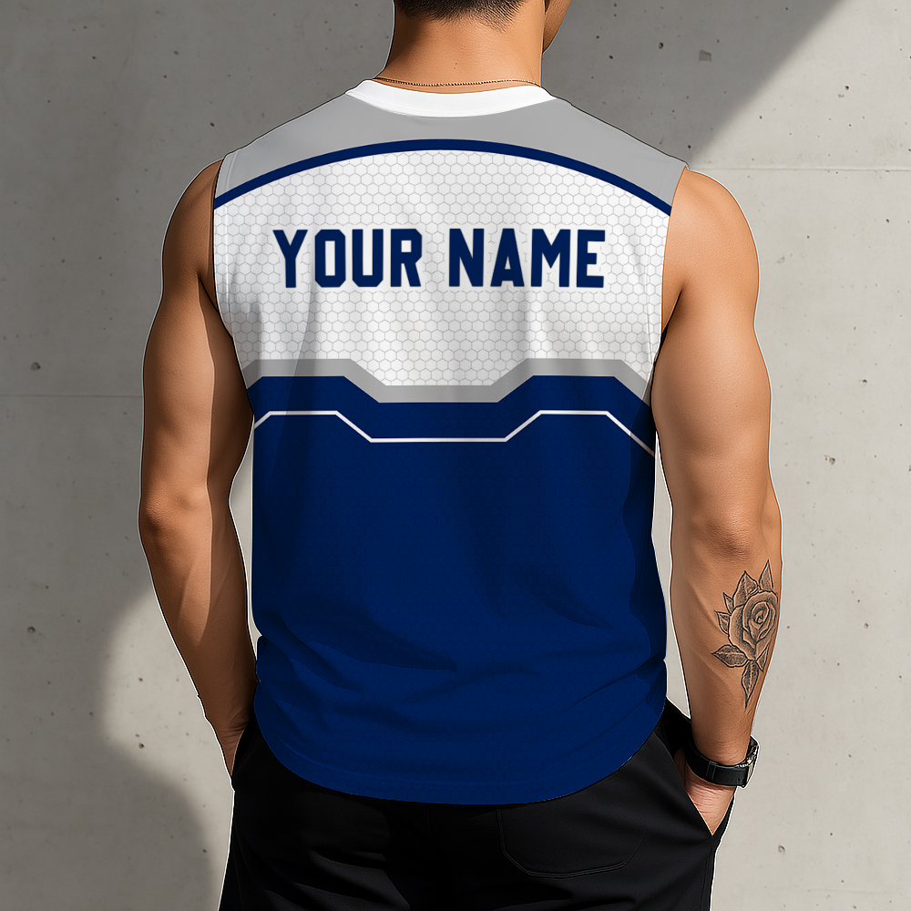 SPECIAL EDITION - NEW CUSTOMIZED NHL23 TML TORONTO MAPLE LEAFS MEN'S GYM SHIRT