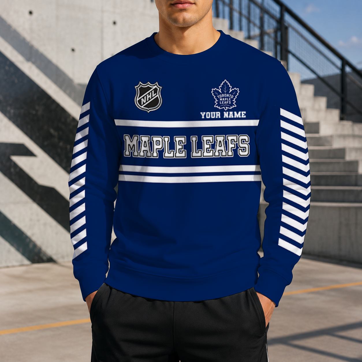 VIRAL EDITION - NEW CUSTOMIZED NHL23 TML TORONTO MAPLE LEAFS UNISEX SWEATSHIRT