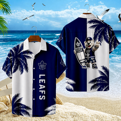 LIMITED EDITION - NEW CUSTOMIZED NHL23 TML TORONTO MAPLE LEAFS UNISEX HAWAIIAN SHIRT