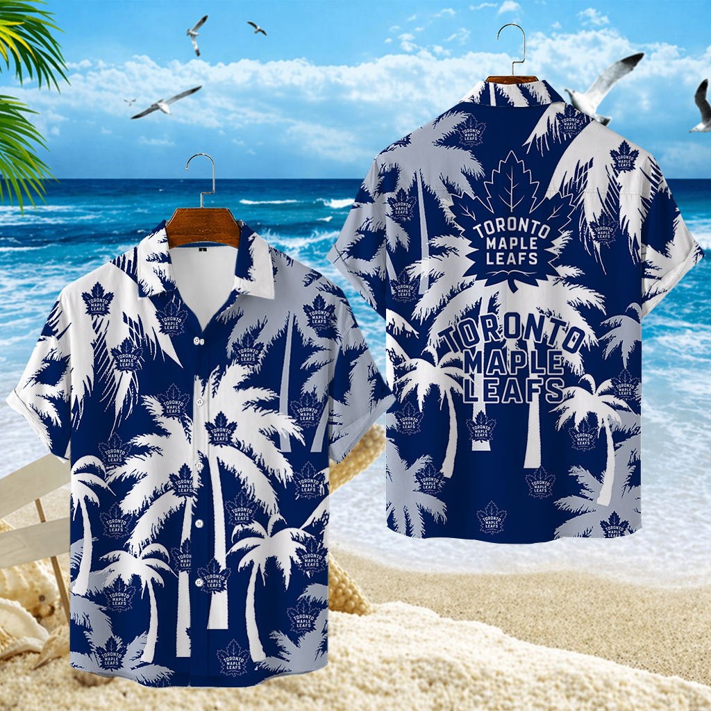 LIMITED EDITION - NEW CUSTOMIZED NHL23 TML TORONTO MAPLE LEAFS UNISEX HAWAIIAN SHIRT