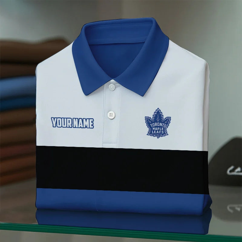 [SUPER SALE] NEW CUSTOMIZED NHL24 NYR NEW YORK RANGERS POLO SHIRT