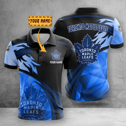 LIMITED EDITION - NEW CUSTOMIZED NHL23 TML TORONTO MAPLE LEAFS POLO SHIRT, ZIP POLO SHIRT & T-SHIRTS
