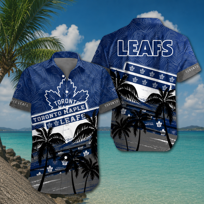 LIMITED EDITION - NEW CUSTOMIZED NHL23 TML TORONTO MAPLE LEAFS UNISEX HAWAIIAN SHIRT