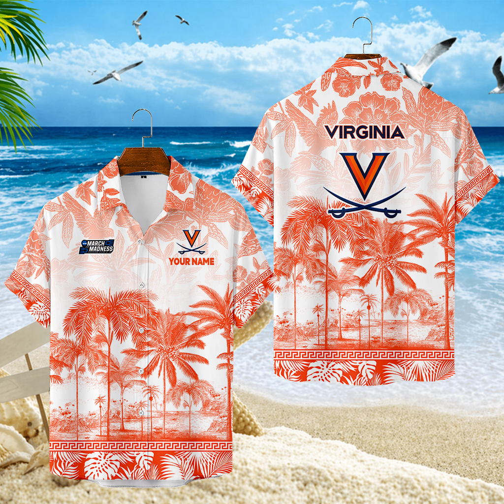 LIMITED EDITION - NEW CUSTOMIZED MAM23 VIC VIRGINIA CAVALIERS UNISEX HAWAIIAN SHIRT