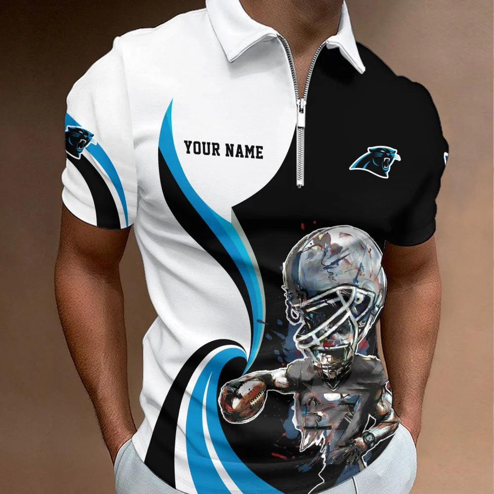 LIMITED EDITION - NEW CUSTOMIZED NFL23 CLP CAROLINA PANTHERS T-SHIRT, POLO SHIRT, ZIP POLO SHIRT, SWEATSHIRT, HOODIE & ZIP HOODIE