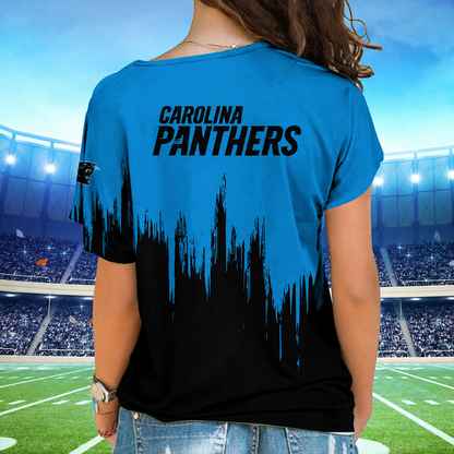 [SPECIAL OFFER] NEW CUSTOMIZED NFL23 CLP CAROLINA PANTHERS SHOULDER SHIRT