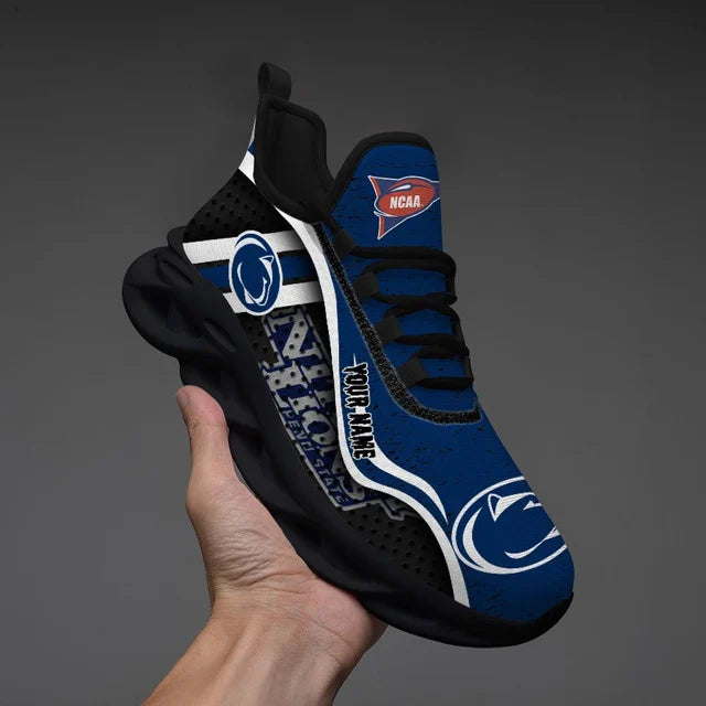 EXCLUSIVE EDITION - NEW CUSTOMIZED NCAA FBS23 PNL PENN STATE NITTANY LIONS CLUNKY SNEAKERS