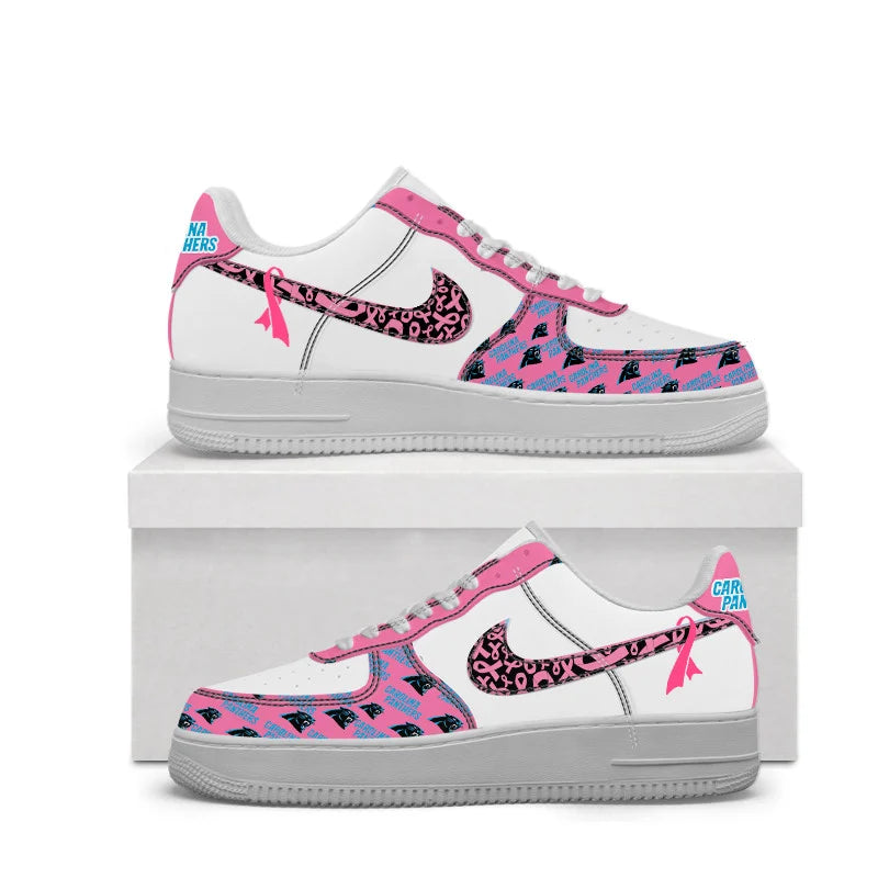 VIRAL EDITION - NEW CUSTOMIZED NFL23 CLP CAROLINA PANTHERS AF1 SNEAKERS