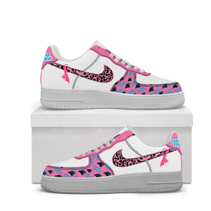VIRAL EDITION - NEW CUSTOMIZED NFL23 CLP CAROLINA PANTHERS AF1 SNEAKERS