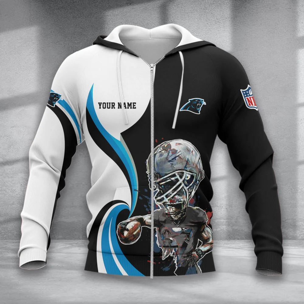 LIMITED EDITION - NEW CUSTOMIZED NFL23 CLP CAROLINA PANTHERS T-SHIRT, POLO SHIRT, ZIP POLO SHIRT, SWEATSHIRT, HOODIE & ZIP HOODIE