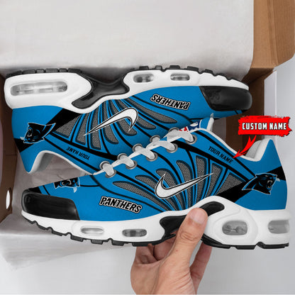 [SPECIAL OFFER] NEW CUSTOMIZED NFL23 CLP CAROLINA PANTHERS AIR MAX PLUS SNEAKERS