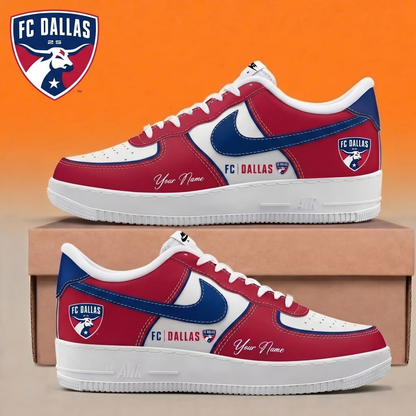 ENDING TODAY - NEW CUSTOMIZED MLS23 FCD DALLAS AF1 SNEAKERS