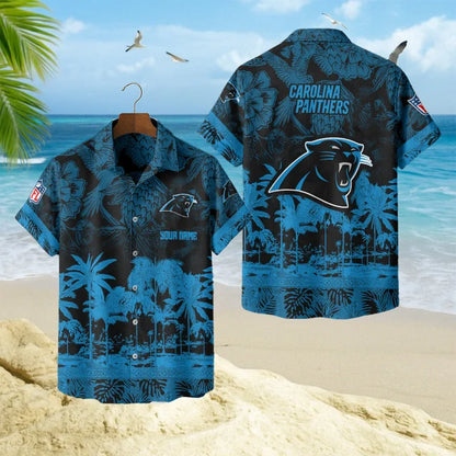 LIMITED EDITION - NEW CUSTOMIZED NFL23 CLP CAROLINA PANTHERS UNISEX HAWAIIAN SHIRT