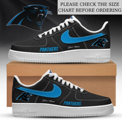 LIMITED EDITION - NEW CUSTOMIZED NFL23 CLP CAROLINA PANTHERS AF1 SHOES