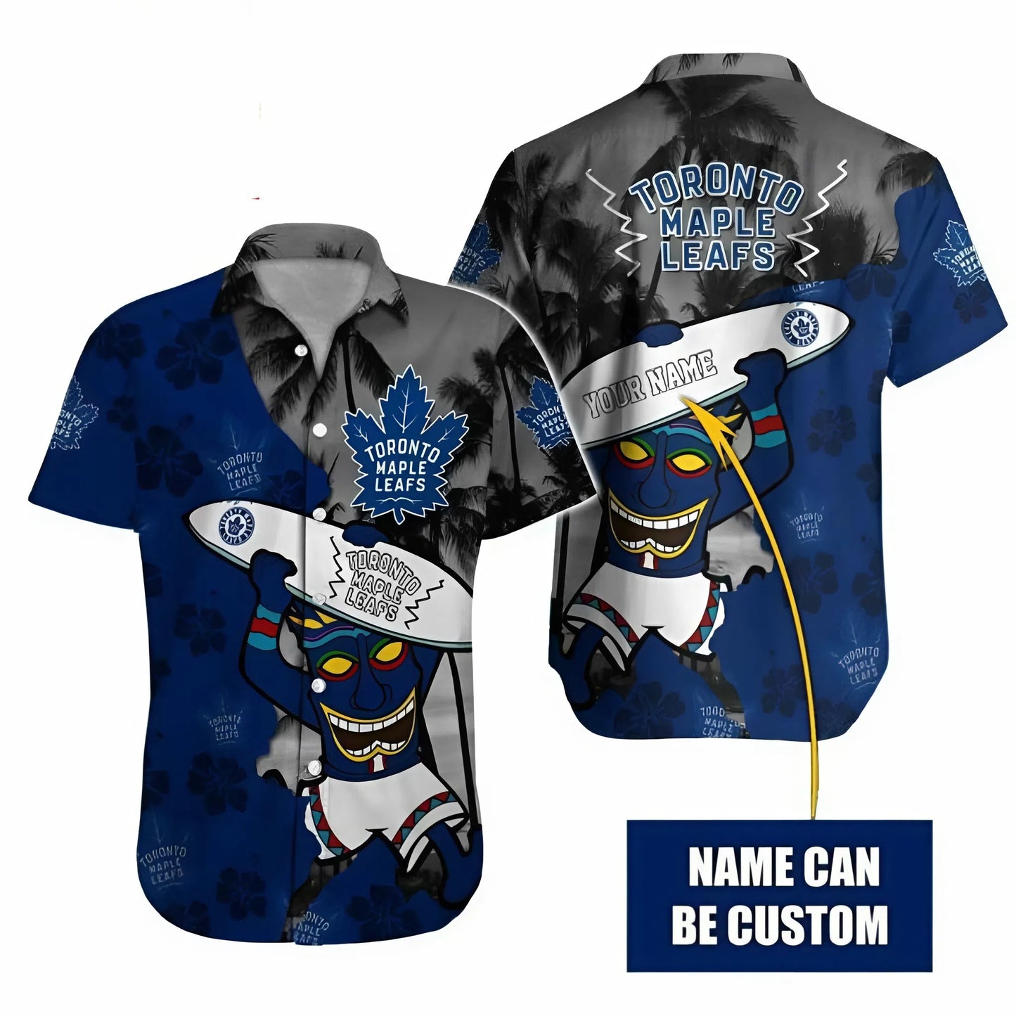LIMITED EDITION - NEW CUSTOMIZED NHL23 TML TORONTO MAPLE LEAFS UNISEX HAWAIIAN SHIRT