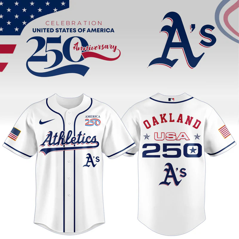 LIMITED EDITION - NEW CUSTOMIZED MLB23 OAS OAKLAND ATHLETICS BASEBALL JERSEY