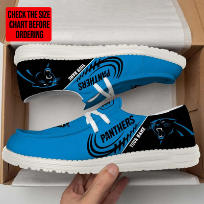 [SPECIAL OFFER] NEW CUSTOMIZED NFL23 CLP CAROLINA PANTHERS LOAFER SHOES