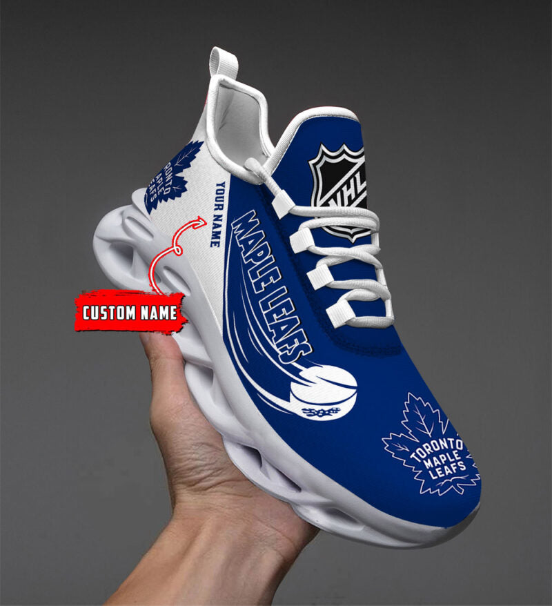 LIMITED EDITION - NEW CUSTOMIZED NHL23 TML TORONTO MAPLE LEAFS CLUNKY SNEAKERS