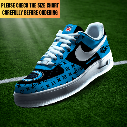 LIMITED EDITION - NEW CUSTOMIZED NFL23 CLP CAROLINA PANTHERS AF1 SHOES