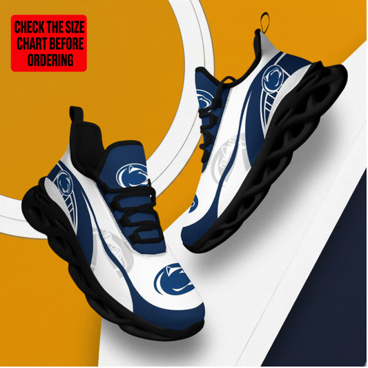 LIMITED EDITION - NEW CUSTOMIZED NCAA FBS23 PNL PENN STATE NITTANY LIONS CLUNKY SNEAKERS