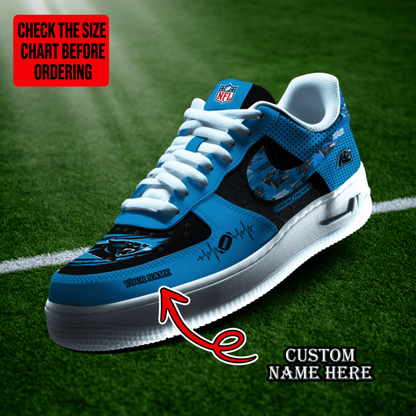 [SPECIAL OFFER] NEW CUSTOMIZED NFL23 CLP CAROLINA PANTHERS AF1 SHOES