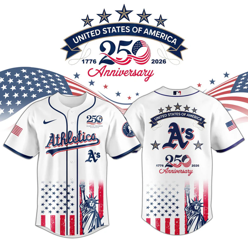 LIMITED EDITION - NEW CUSTOMIZED MLB23 OAS OAKLAND ATHLETICS BASEBALL JERSEY