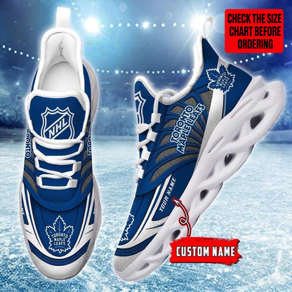 [SUPER SALE] NEW CUSTOMIZED NHL23 TML TORONTO MAPLE LEAFS CLUNKY SNEAKERS