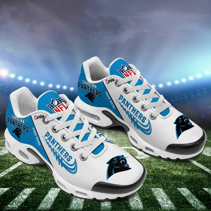 LIMITED EDITION - NEW CUSTOMIZED NFL23 CLP CAROLINA PANTHERS AIR MAX PLUS SNEAKERS