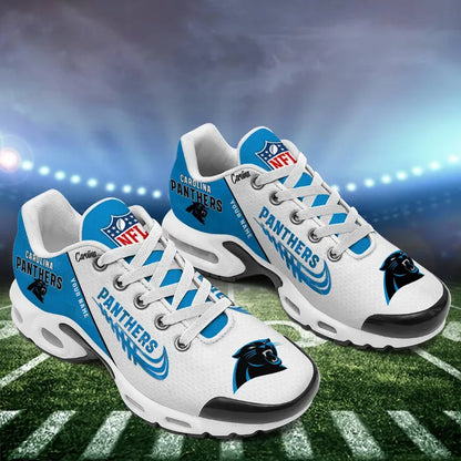 LIMITED EDITION - NEW CUSTOMIZED NFL23 CLP CAROLINA PANTHERS AIR MAX PLUS SNEAKERS