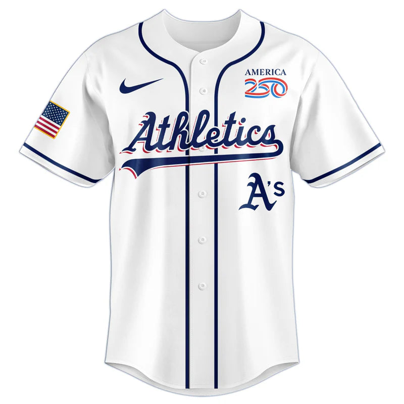 LIMITED EDITION - NEW CUSTOMIZED MLB23 OAS OAKLAND ATHLETICS BASEBALL JERSEY