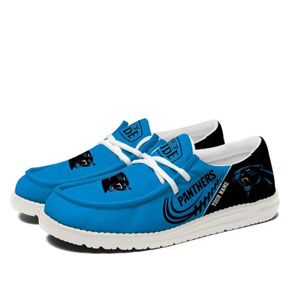 [SPECIAL OFFER] NEW CUSTOMIZED NFL23 CLP CAROLINA PANTHERS LOAFER SHOES