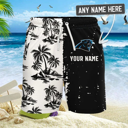 LIMITED EDITION - NEW CUSTOMIZED NFL23 CLP CAROLINA PANTHERS UNISEX HAWAIIAN SHIRT & SHORTS SET