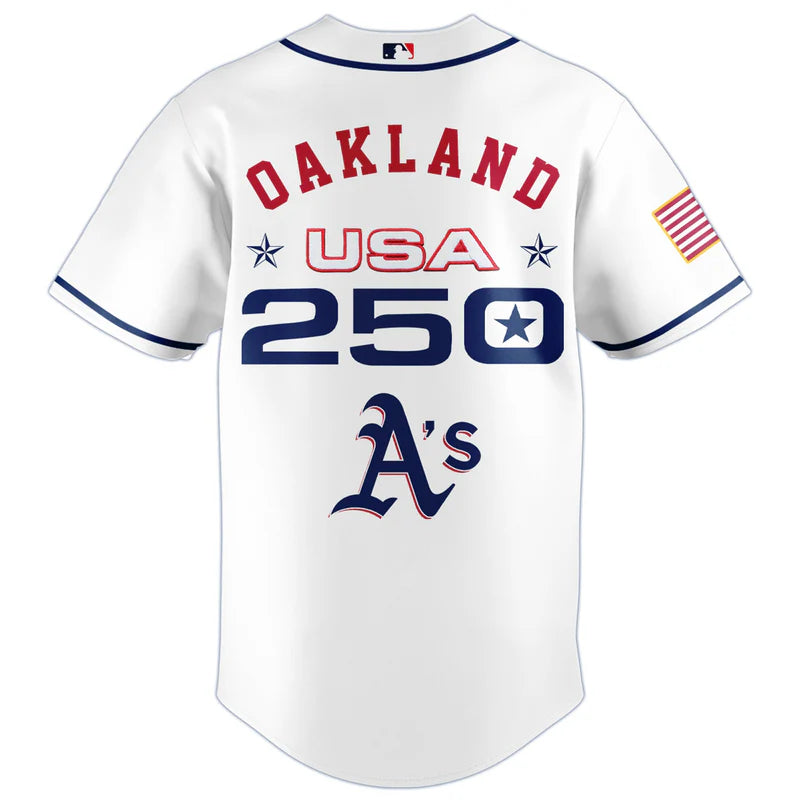 LIMITED EDITION - NEW CUSTOMIZED MLB23 OAS OAKLAND ATHLETICS BASEBALL JERSEY
