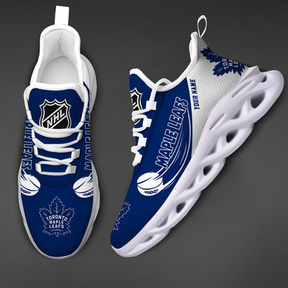 LIMITED EDITION - NEW CUSTOMIZED NHL23 TML TORONTO MAPLE LEAFS CLUNKY SNEAKERS