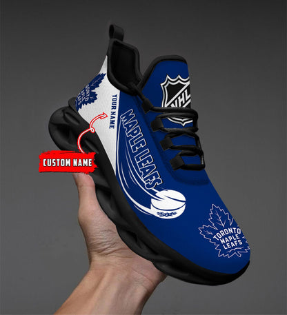 LIMITED EDITION - NEW CUSTOMIZED NHL23 TML TORONTO MAPLE LEAFS CLUNKY SNEAKERS