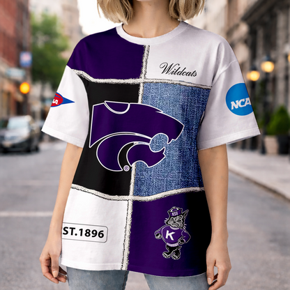 VIRAL EDITION - NEW CUSTOMIZED NCAA FBS24 KSW KS WILDCATS HOODIE, T-SHIRTS, ZIP HOODIE, SWEATSHIRTS & POLO SHIRT