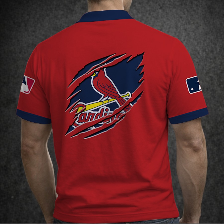[FLASH SALE] NEW CUSTOMIZED MLB24 SLC ST. LOUIS CARDINALS POLO SHIRT