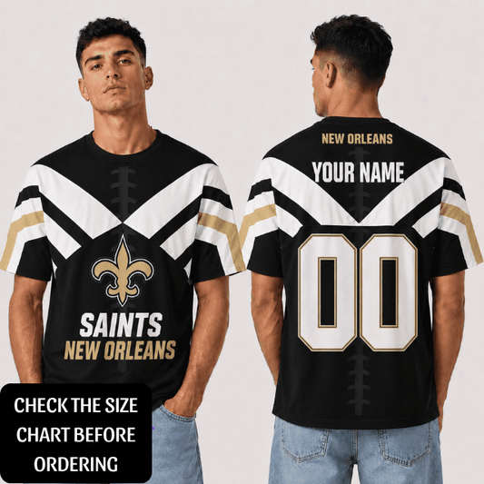VIRAL EDITION - NEW CUSTOMIZED NFL24 NOS NEW ORLEANS SAINTS T-SHIRT, POLO SHIRT, ZIP POLO SHIRT, HOODIE, ZIP HOODIE & SWEATSHIRT