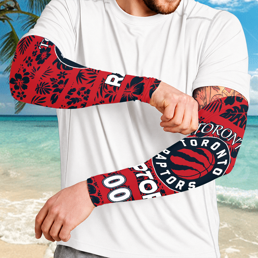 [HOT DEAL] NEW CUSTOMIZED NBA24 TRA TORONTO RAPTORS SUN ARM SLEEVES