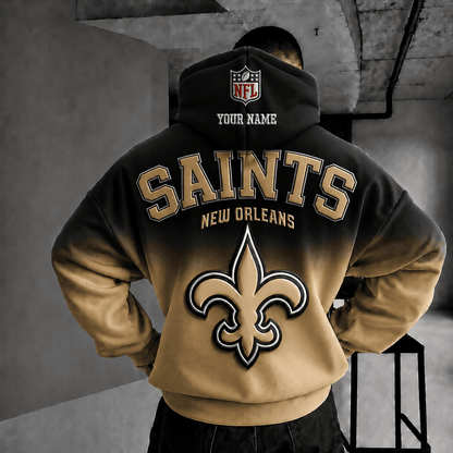 EXCLUSIVE EDITION - NEW CUSTOMIZED NFL24 NOS NEW ORLEANS SAINTS HOODIE, ZIP HOODIE, POLO SHIRT, ZIP POLO SHIRT, T-SHIRT & SWEATSHIRT