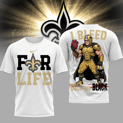 LIMITED EDITION - NEW CUSTOMIZED NFL24 NOS NO SAINTS UNISEX T-SHIRT, POLO & HOODIE