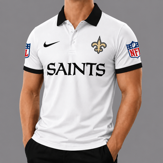 LIMITED EDITION - NEW CUSTOMIZED NFL24 NOS NEW ORLEANS SAINTS POLO SHIRT, ZIP POLO SHIRT, T-SHIRT, HOODIE, ZIP HOODIE & SWEATSHIRT