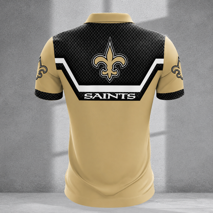 LIMITED EDITION - NEW CUSTOMIZED NFL24 NOS NEW ORLEANS SAINTS T-SHIRT, POLO SHIRT, ZIP POLO SHIRT, SWEATSHIRT, HOODIE & ZIP HOODIE